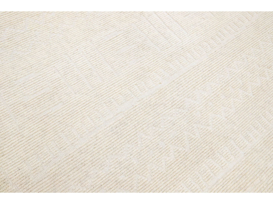 Modern Moroccan Wool Rug 8 X 10