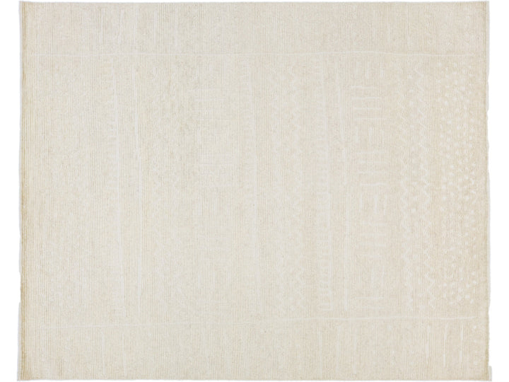Modern Moroccan Wool Rug 8 X 10