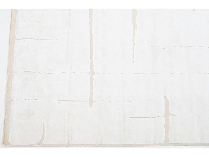 Modern Moroccan Wool Rug 8 X 10