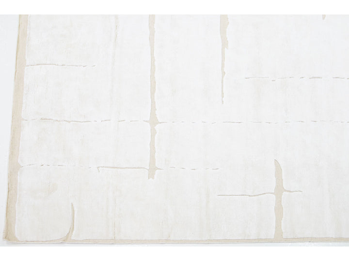 Modern Moroccan Wool Rug 8 X 10