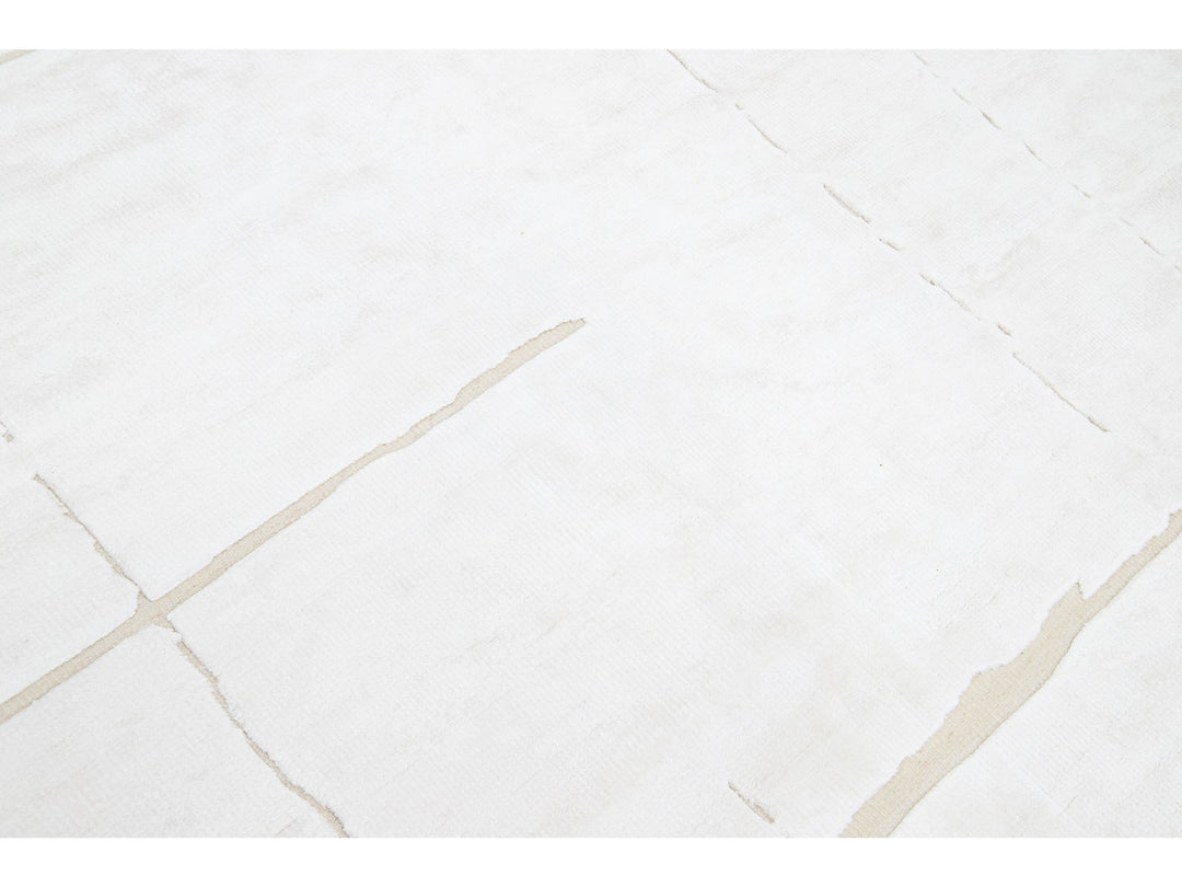 Modern Moroccan Wool Rug 8 X 10