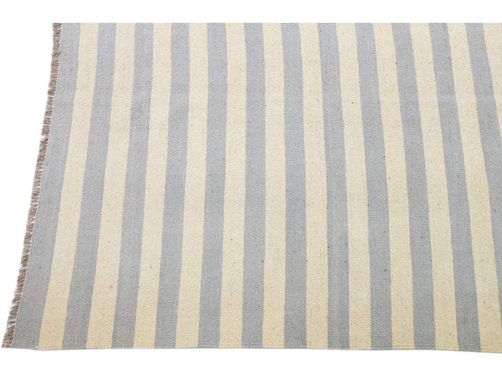 Modern Kilim Wool Rug 12 X 16