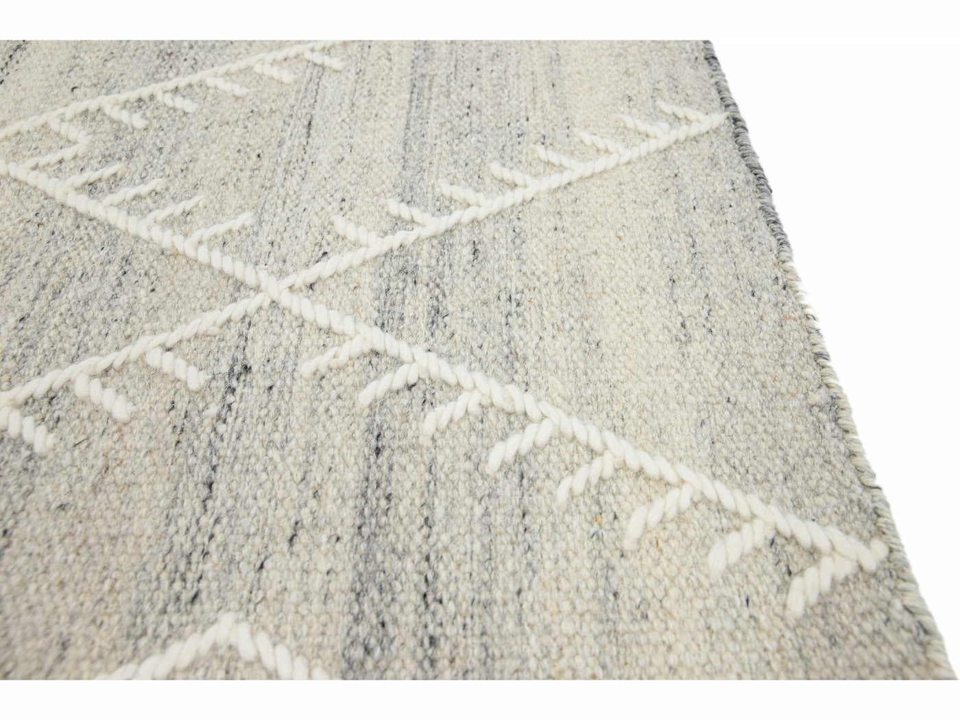 Modern Kilim Style Custom Wool Rug