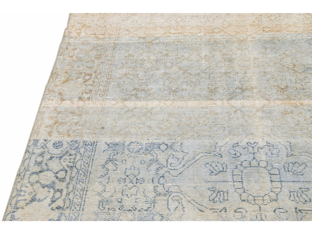 Antique Mahal Wool Rug 5 X 10