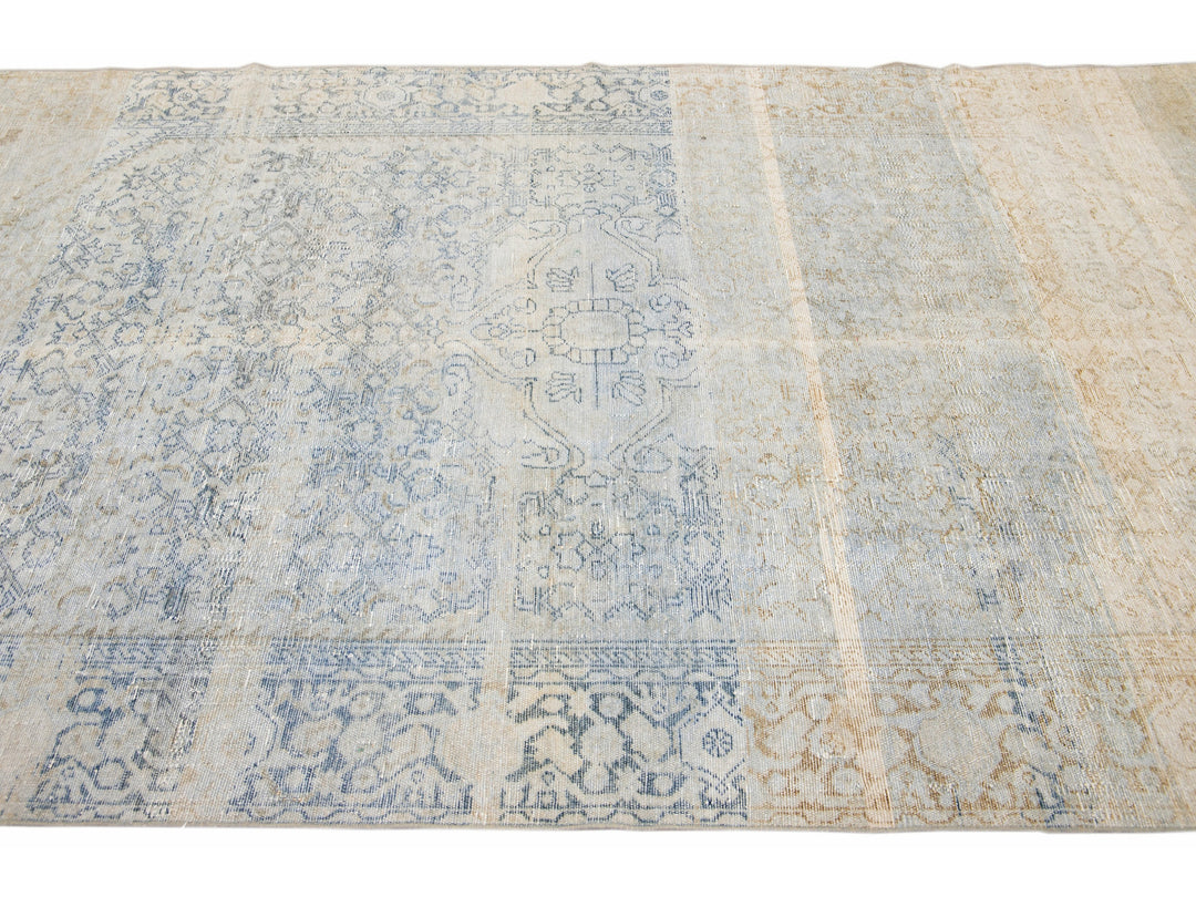 Antique Mahal Wool Rug 5 X 10