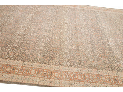 Antique Sivas Wool Rug 9 X 13