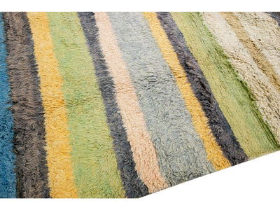 Modern Turkish Tulu Wool Rug 13 X 16