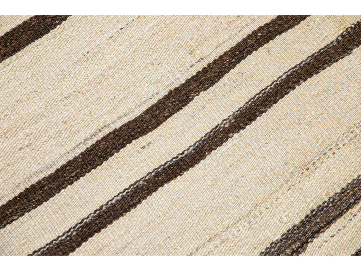 Vintage Kilim Wool Rug 5 X 9