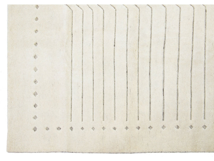 Modern Moroccan Wool Rug 8 X 10