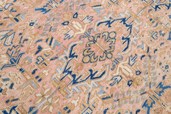 Antique Persian Heriz Wool Rug 8 X 10