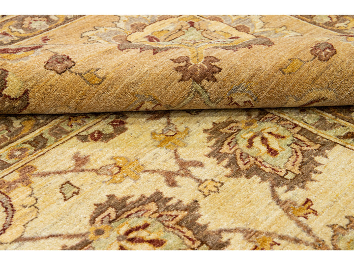 Modern Peshawar Wool Rug 14 X 15