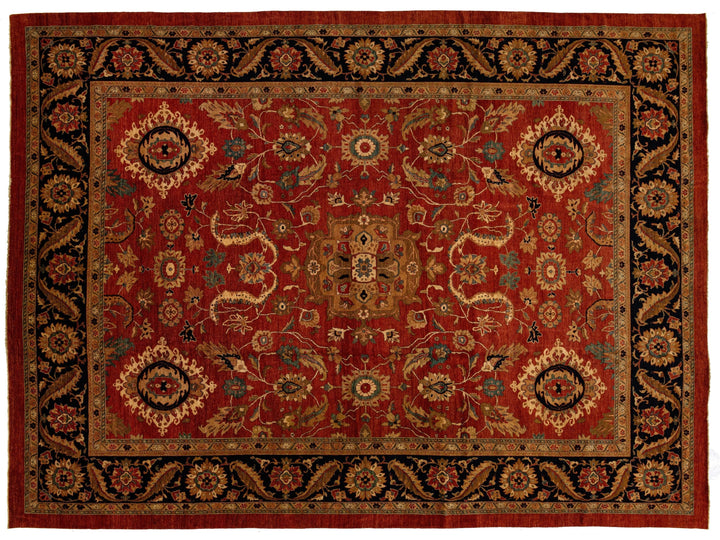 Modern Peshawar Wool Rug 15 X 20