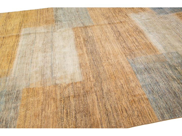 Modern Gabbeh Wool Rug 8 X 11