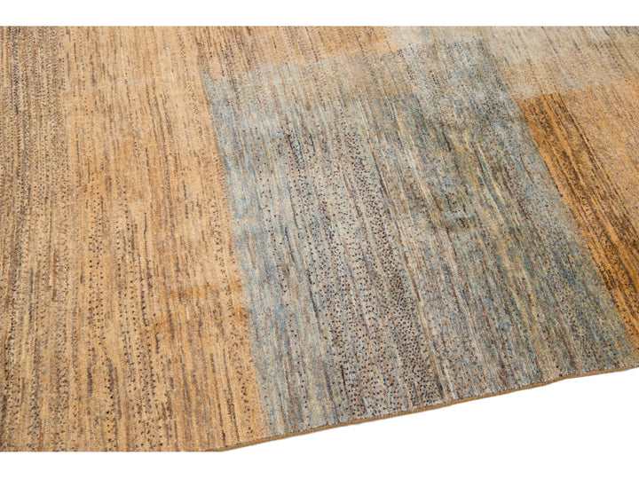 Modern Gabbeh Wool Rug 8 X 11