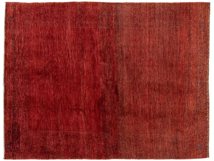 Modern Gabbeh Wool Rug 5 X 7