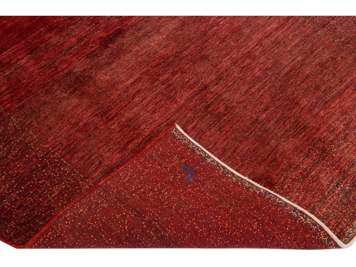 Modern Gabbeh Wool Rug 5 X 7