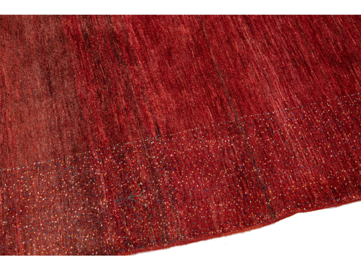 Modern Gabbeh Wool Rug 5 X 7