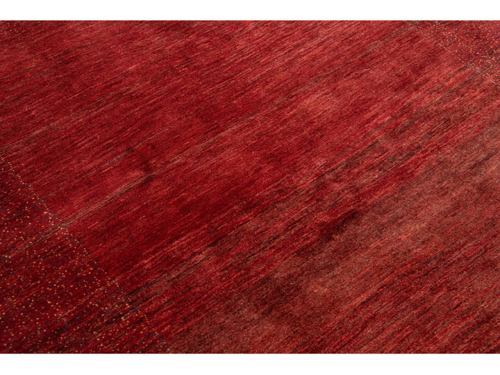 Modern Gabbeh Wool Rug 5 X 7