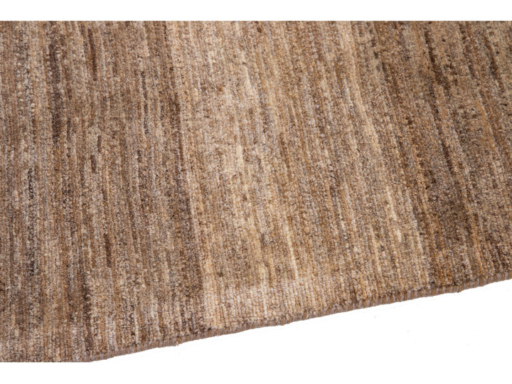 Modern Gabbeh Wool Runner 3 X 12