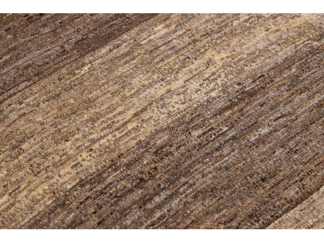 Modern Gabbeh Wool Runner 3 X 12