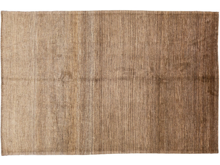 Modern Gabbeh Wool Rug 6 X 10