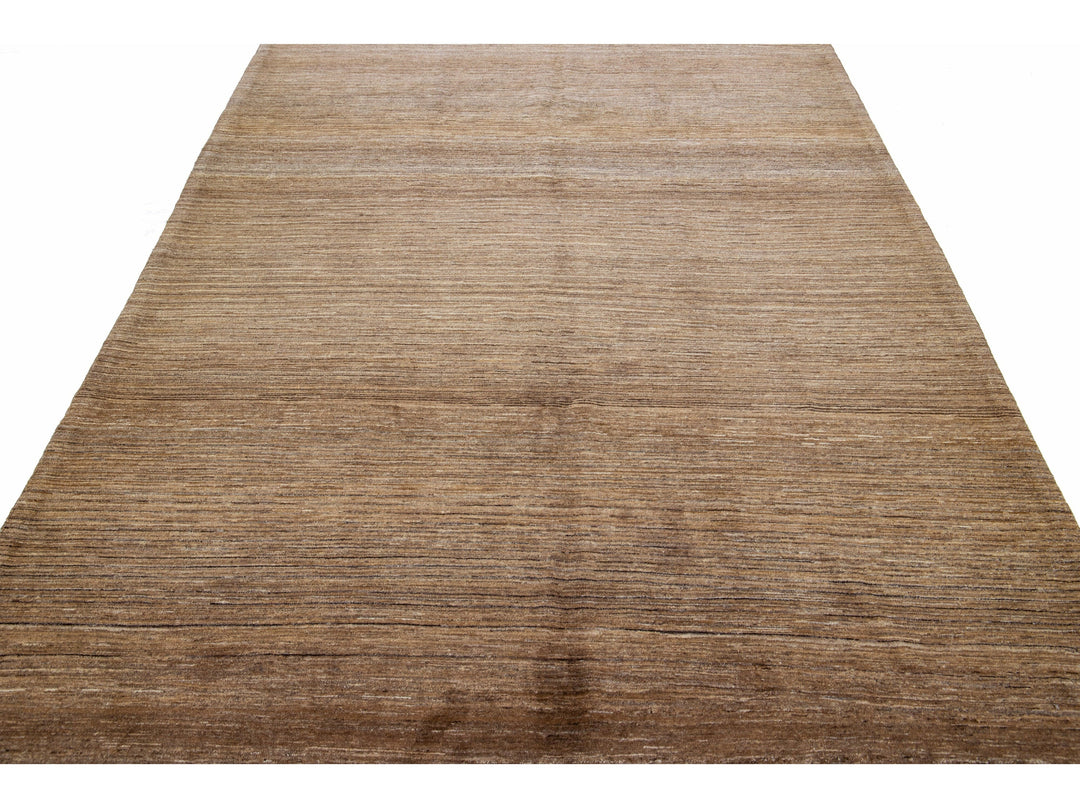 Modern Gabbeh Wool Rug 6 X 10