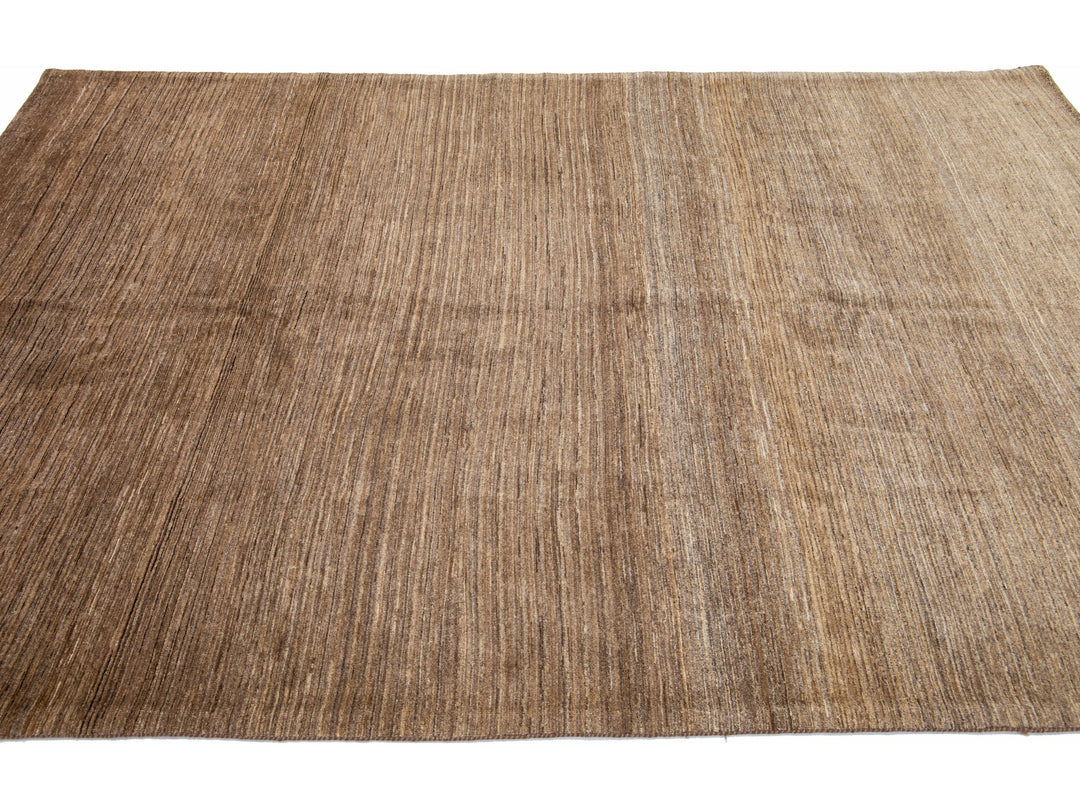 Modern Gabbeh Wool Rug 6 X 10