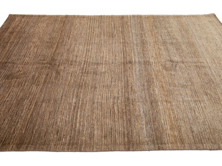 Modern Gabbeh Wool Rug 6 X 10