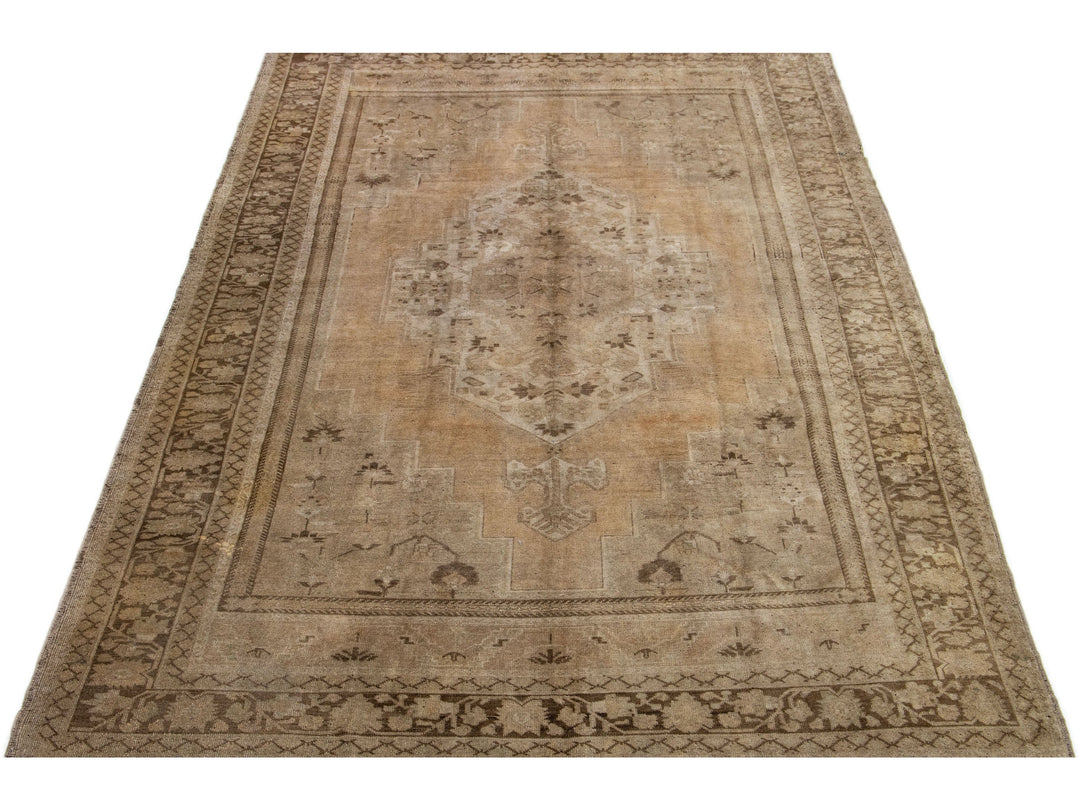 Antique Khotan Wool Rug 8 X 12