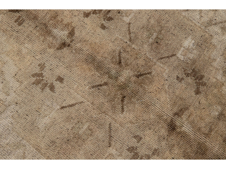 Antique Khotan Wool Rug 8 X 12