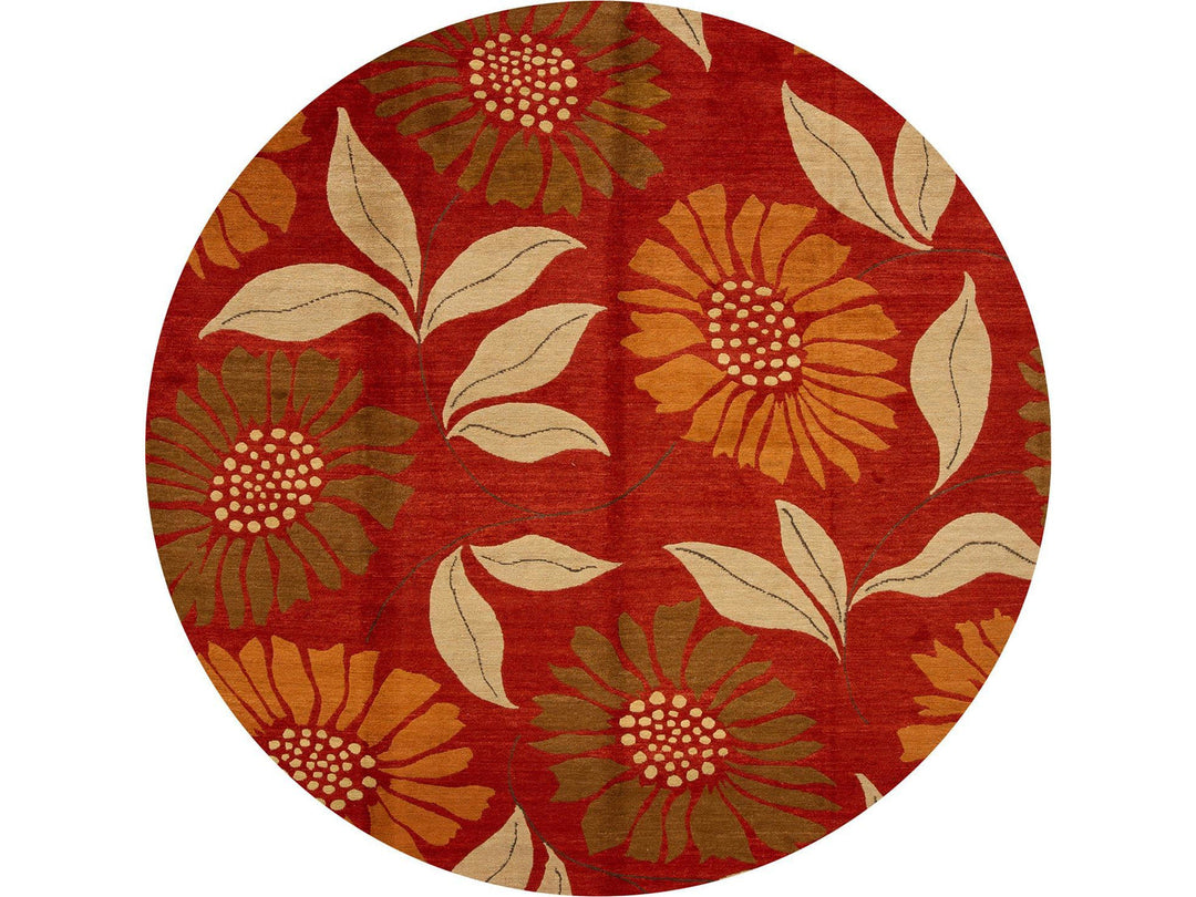 21st Century Contemporary Khotan Style Wool Rug 8 X 10