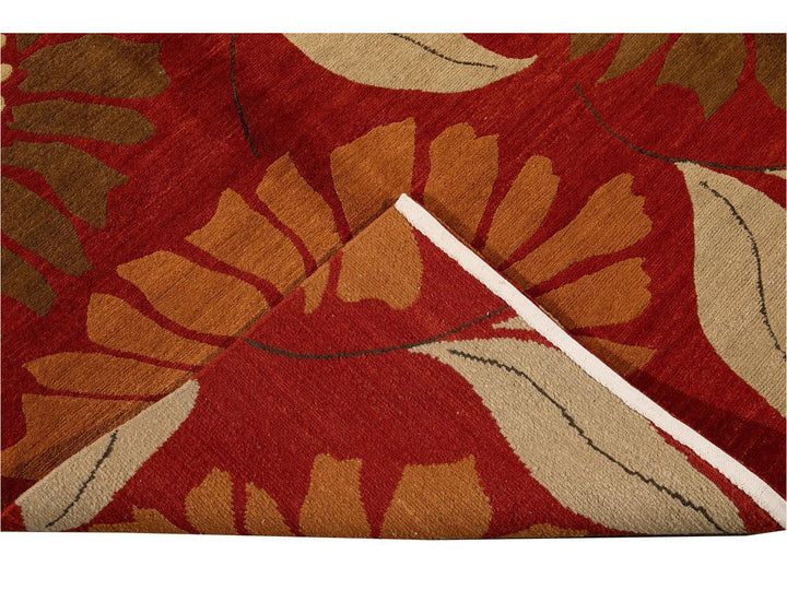 21st Century Contemporary Khotan Style Wool Rug 8 X 10