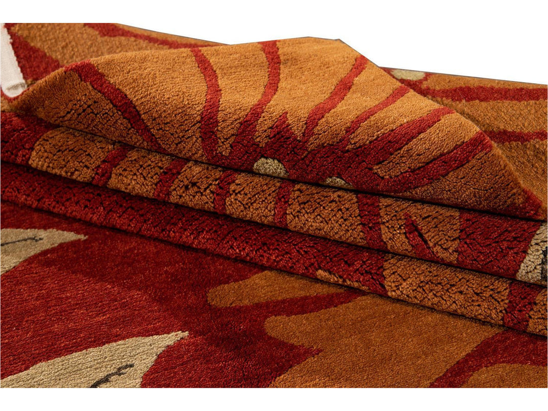 21st Century Contemporary Khotan Style Wool Rug 8 X 10