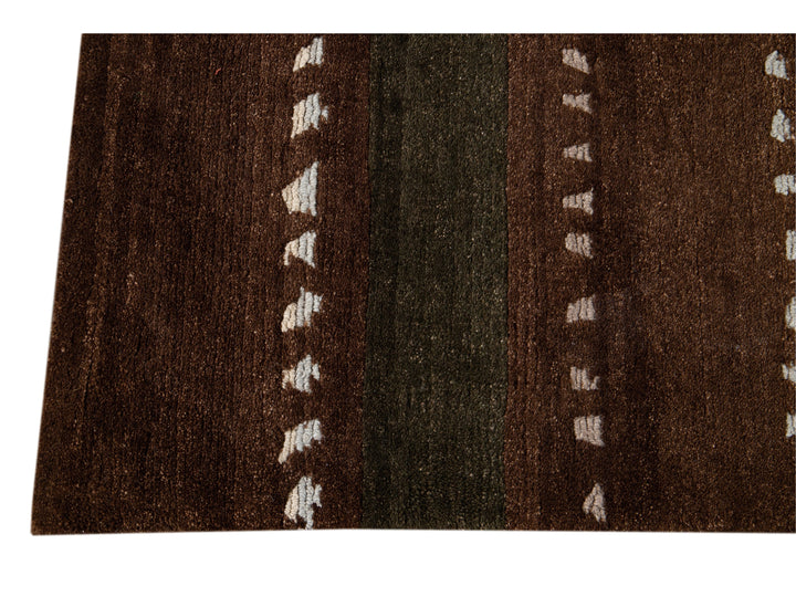 Modern Tibetan Lama Wool Rug 8 X 10