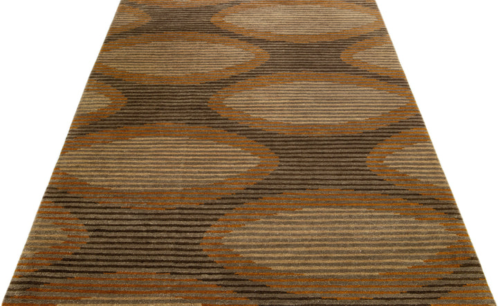 Modern Tufenkian Wool Rug 6 X 9