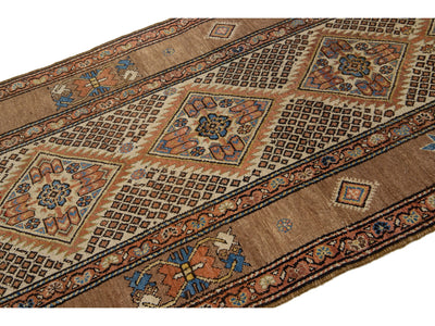 Antique Malayer Runner 4 X 15