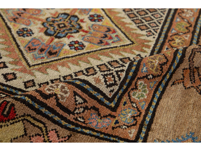 Antique Malayer Runner 4 X 15