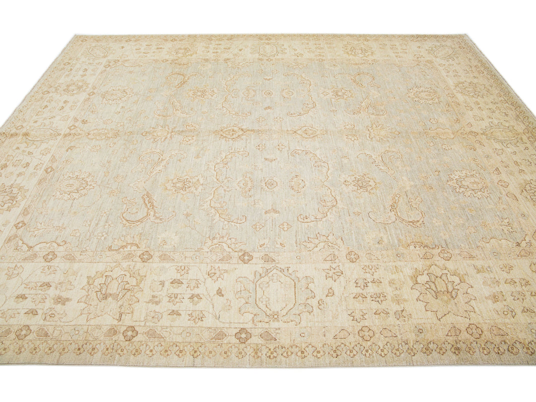 Modern Peshawar Wool Rug 8 X 10