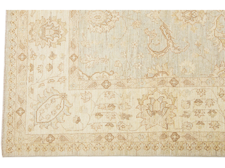 Modern Peshawar Wool Rug 8 X 10