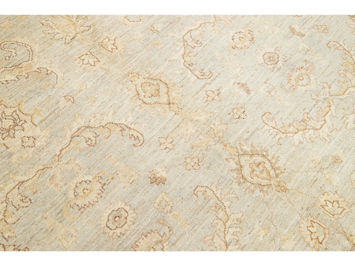 Modern Peshawar Wool Rug 8 X 10