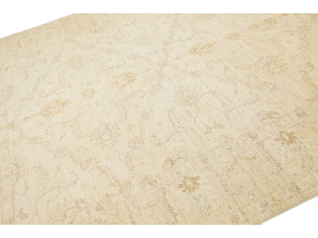 Modern Khotan Wool Rug 8 X 11