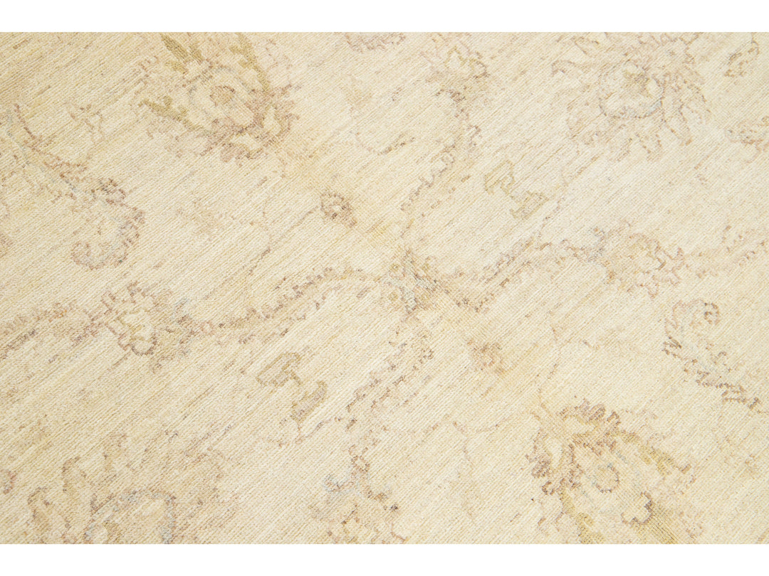 Modern Khotan Wool Rug 8 X 11