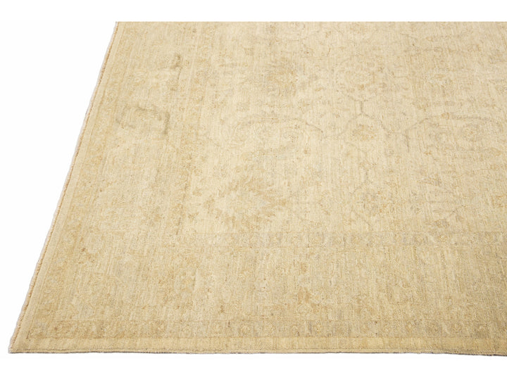 Modern Oushak Wool Rug 6 X 9