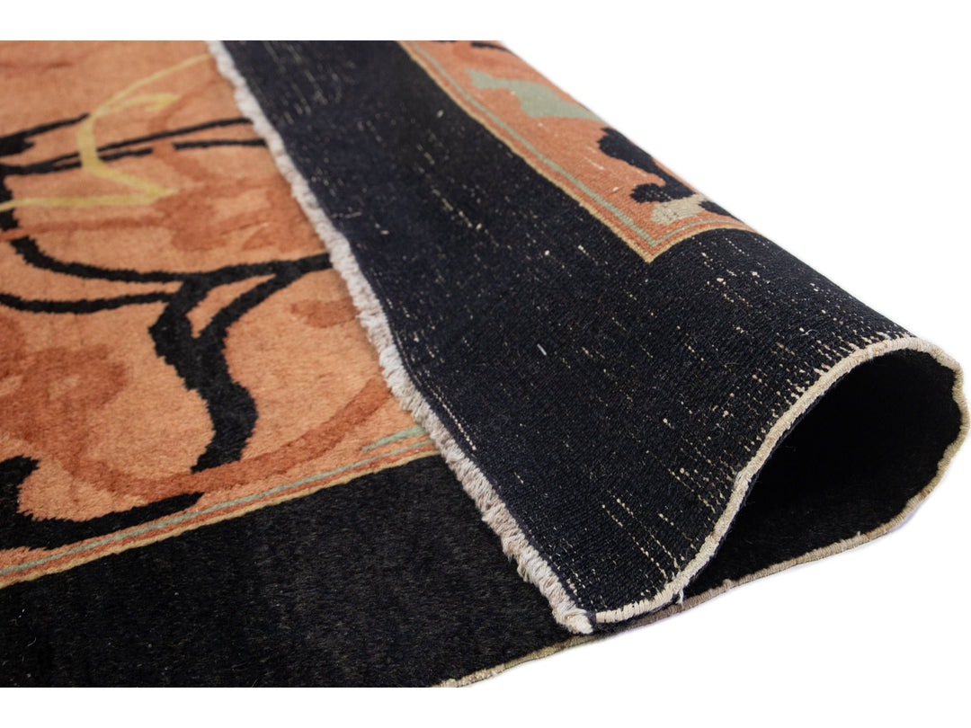 Antique Art Deco Chinese Rug 9 X 12