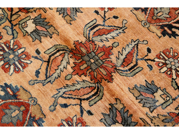 Antique Lilihan Wool Rug 13 X 21