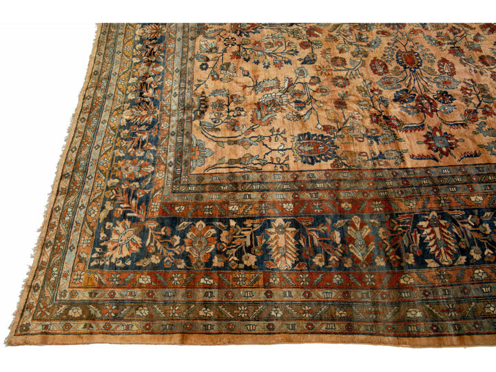 Antique Lilihan Wool Rug 13 X 21