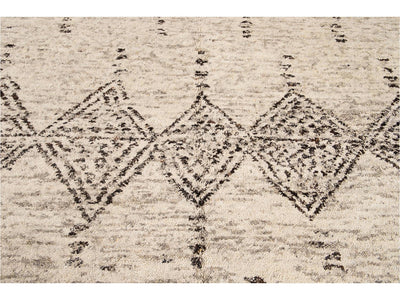 Modern Moroccan Style Wool Rug 12 X 15