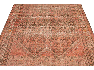 Antique Malayer Wool Runner 6 x 14