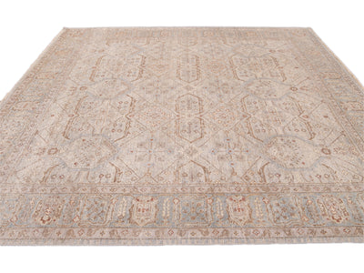 Modern Khotan Style Wool Rug 10 X 10