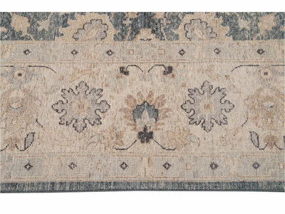 Modern Tabriz Style Artisan Wool Rug 10 X 14